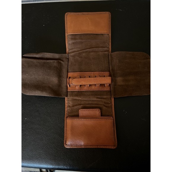 Tommy Bahama Wallet Mens Leather Tri Fold Key Strap Holder and Mirror - Unique - Picture 3 of 7
